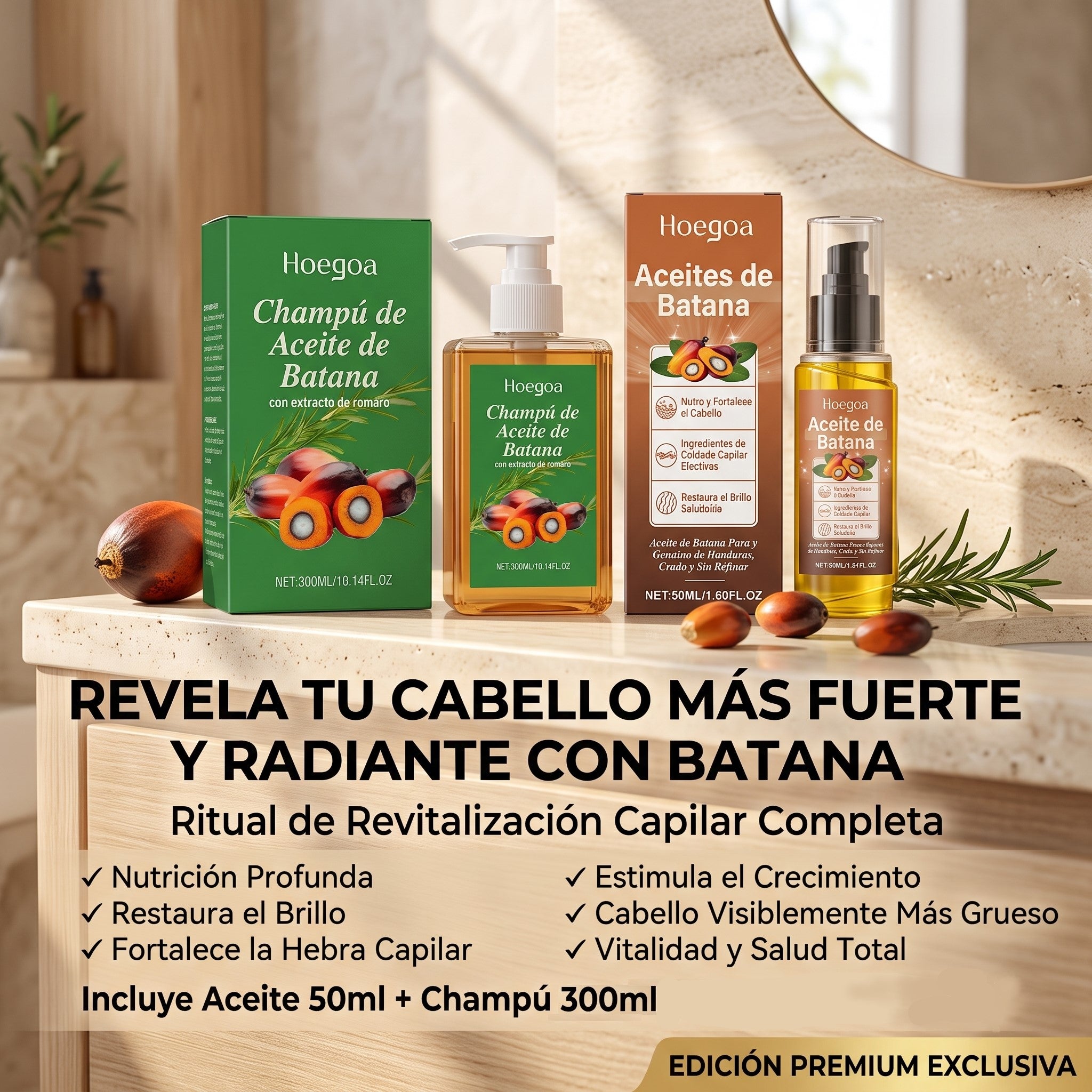 Champú de Batana y Romero - El cuidado que tu cabello necesita este verano